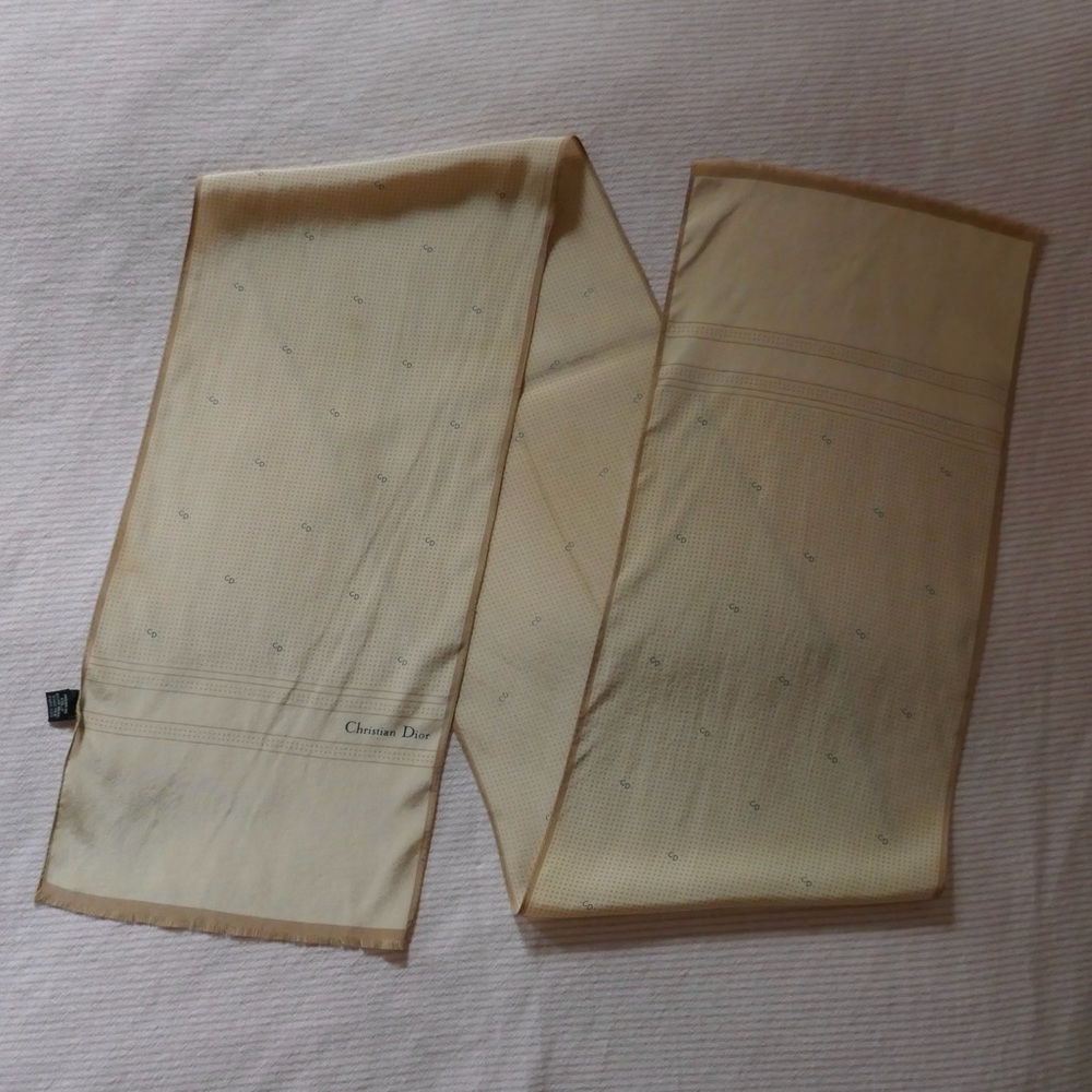 Christian Dior vintage silk scarf